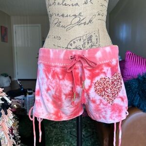 Beaded Mini Shorts